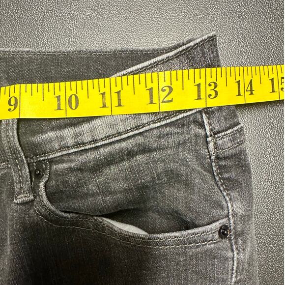 Dritwood Black Wash Western Embroidered Jackie Raw Hem Jeans Size 26 - Picture 6 of 8